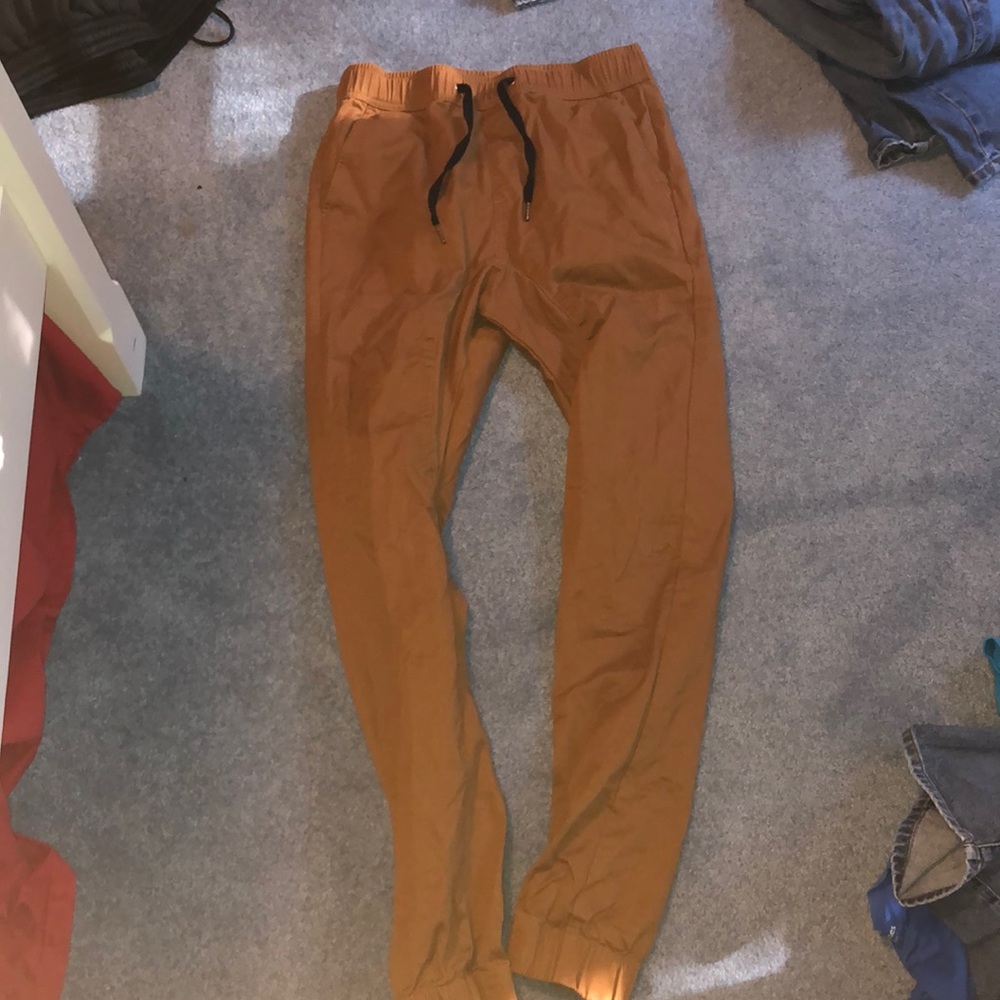 Italy Morn Sunrise Khaki Casual Joggers